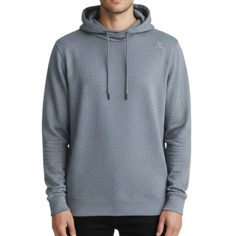 Rhoback Hesi Performance Hoodie Men's XXL Heather Gray VSoft 4-Way Stretch